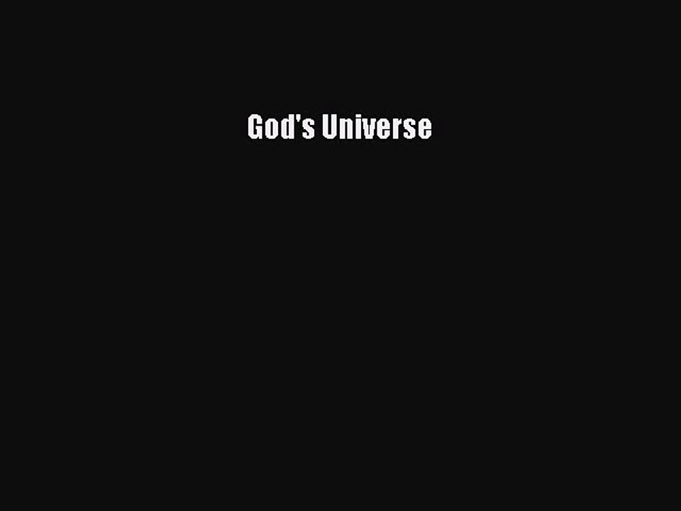 Read God's Universe Ebook Free