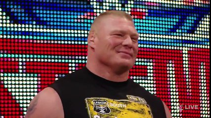 Dean Ambrose is ready to brawl with Brock Lesnar  Raw, March 14, 2016