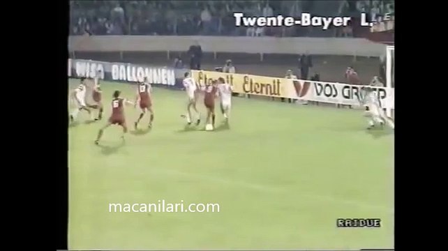 03.10.1990 - 1990-1991 UEFA Cup 1st Round 2nd Leg FC Twente 1-1 Bayer 04 Leverkusen (After Extra Time)