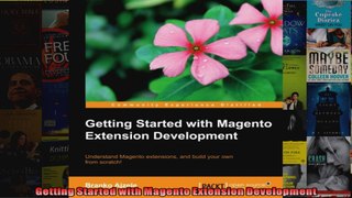 Getting Started with Magento Extension Development