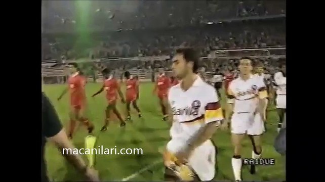 03.10.1990 - 1990-1991 UEFA Cup 1st Round 2nd Leg Benfica 0-1 AS Roma