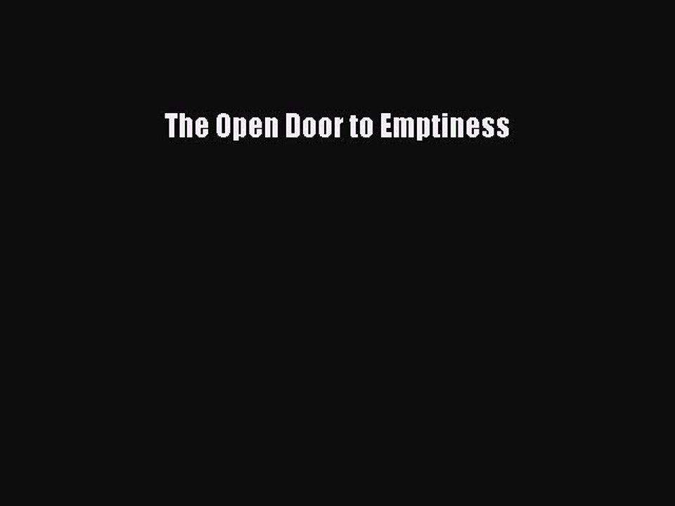 Read The Open Door to Emptiness PDF Online