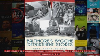 Baltimores Bygone Department Stores Many Happy Returns Landmarks