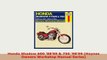 PDF  Honda Shadow 600 8899  750 9899 Haynes Owners Workshop Manual Series PDF Online