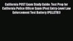 PDF California POST Exam Study Guide: Test Prep for California Police Officer Exam (Post Entry-Level