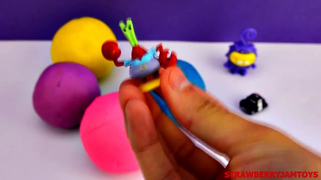Cars 2 Play Doh Shopkins Spongebob Hello Kitty Angry Birds Trash Pack Surprise Eggs by StrawberryJam