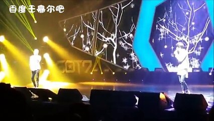 【JacksonWangBar】[FANCAM] 150120 Taiwan Showcase Jackson & Mark - 安靜Silence (原唱