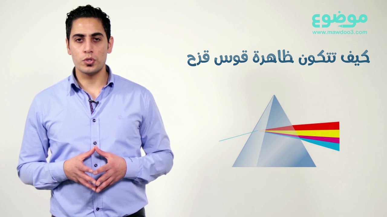 كيف تتكون الوان الطيف