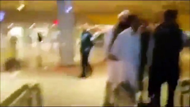 Junaid Jamshed Beaten at Islamabad Airport Exclusive Video
