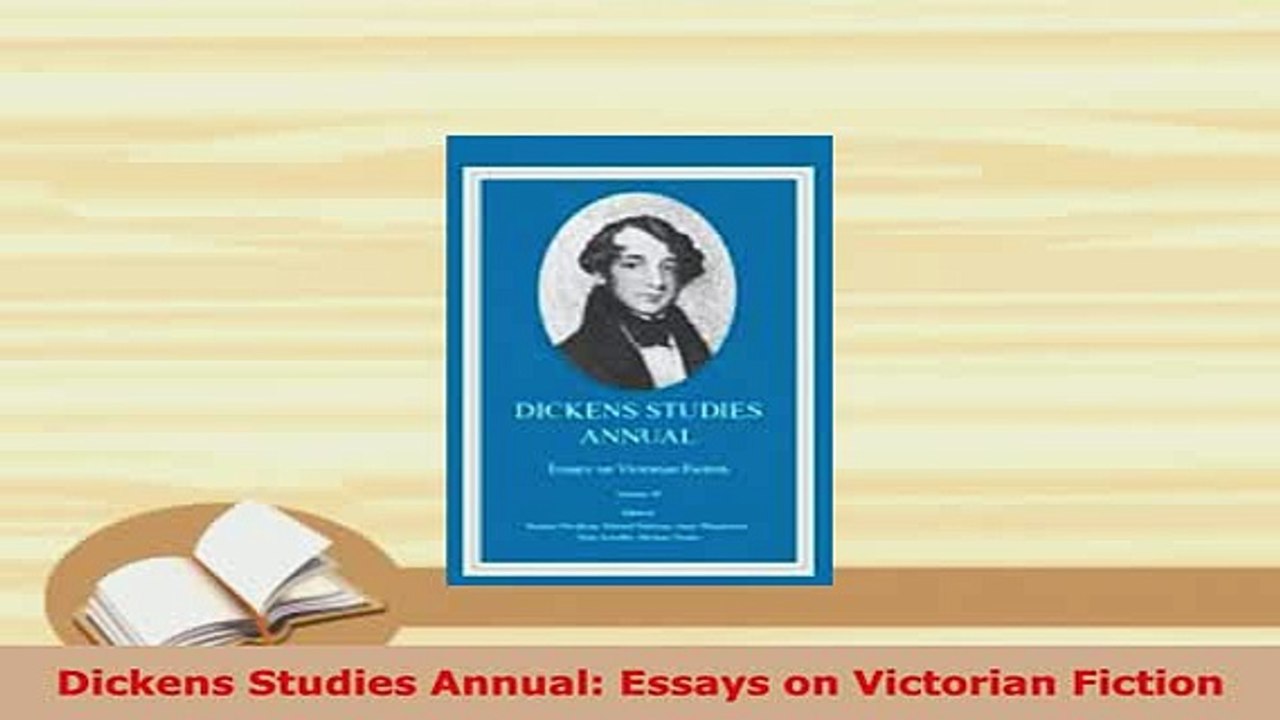 PDF  Dickens Studies Annual Essays on Victorian Fiction Download Full Ebook