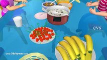 Mango Song & Eat Your Food Song - 3D Animation Nursery Rhyme for Children