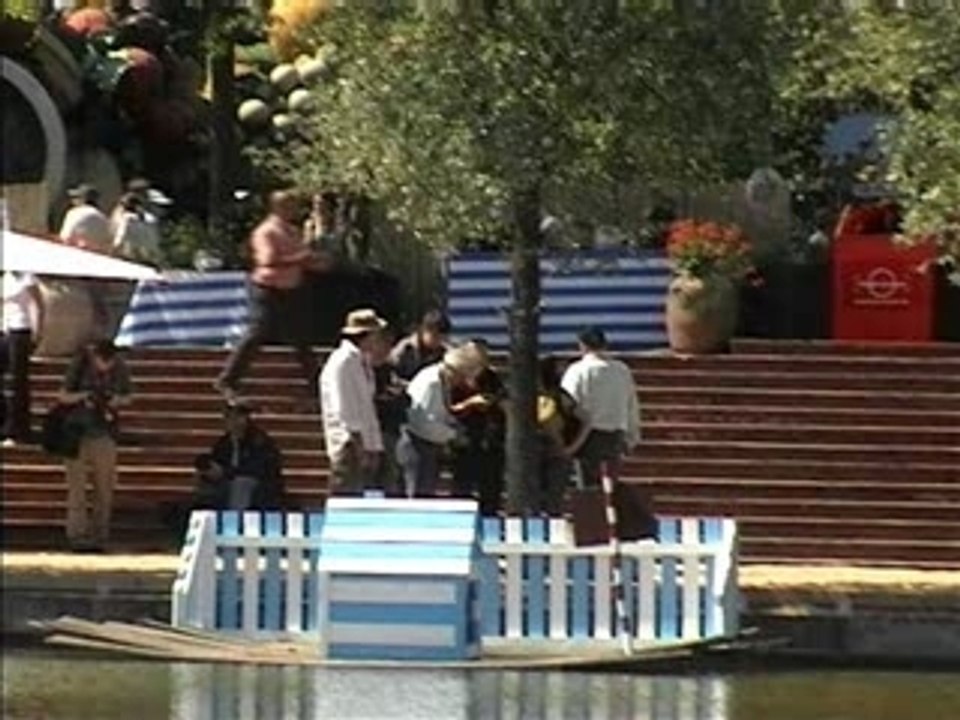 Inauguration de Lutèce Plage 2006
