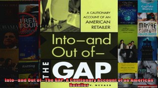 Intoand Out ofThe GAP A Cautionary Account of an American Retailer
