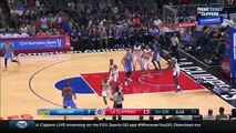 DeAndre Jordan Blocks Emmanuel Mudiay Thrice - Nuggets vs Clippers - March 27, 2016 - NBA 2015-16