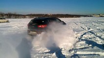 Kia Sportage winter drift