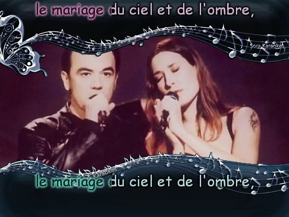 Pascal Obispo et Zazie - Les meilleurs ennemis KARAOKE / INSTRUMENTAL