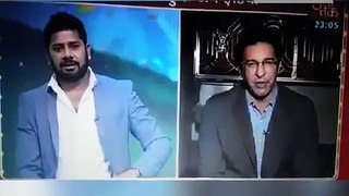 Wasim Akram attacked in Mumbai on Live TV | 27th March 2016
