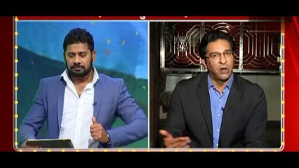 Wasim Akram Attacked in INdia During Live TV