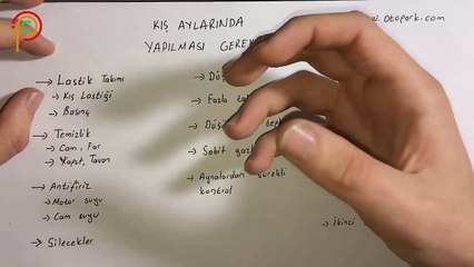 Ne Nedir? | Kış Aylarında Yapılması Gerekenler