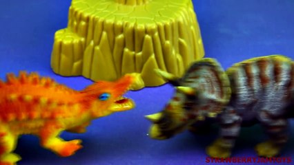 Jurassic World Dinosaur Battle Dinosaurs Fighting     StrawberryJamToys[5]