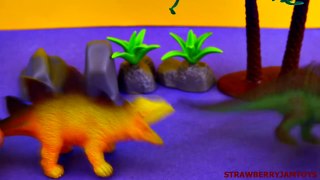 Jurassic World Dinosaur Battle Dinosaurs Fighting     StrawberryJamToys[6]