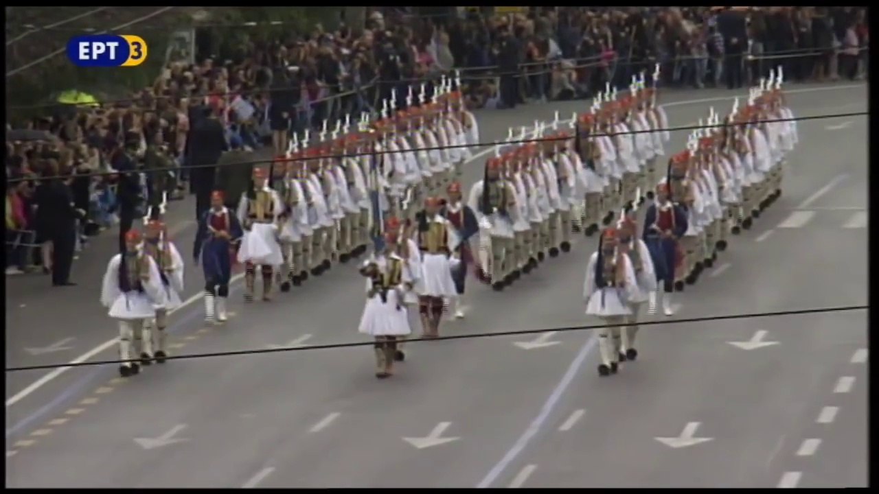 Παρέλαση Ευζώνων 25 Μαρτίου 2016