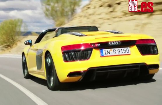 Nuevo Audi R8 Spyder, ¿deseando ver cómo se mueve?