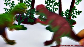 Jurassic World Dinosaur Battle Dinosaurs Fighting     StrawberryJamToys[13]