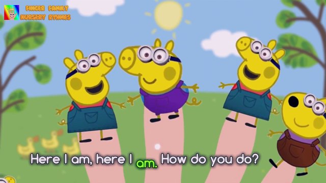 Peppa Pig Minions Finger Family - Nursery Rhymes Lyrics and more