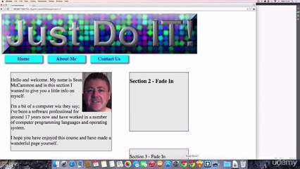 What we will be doing in this section->HTML,CSS