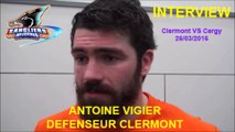 HH Interview Antoine Vigier Défenseur des Sangliers Arvernes Clermont-Ferrand 2016-03-26