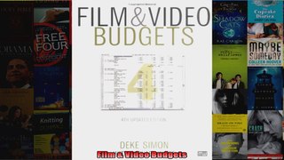 Film  Video Budgets