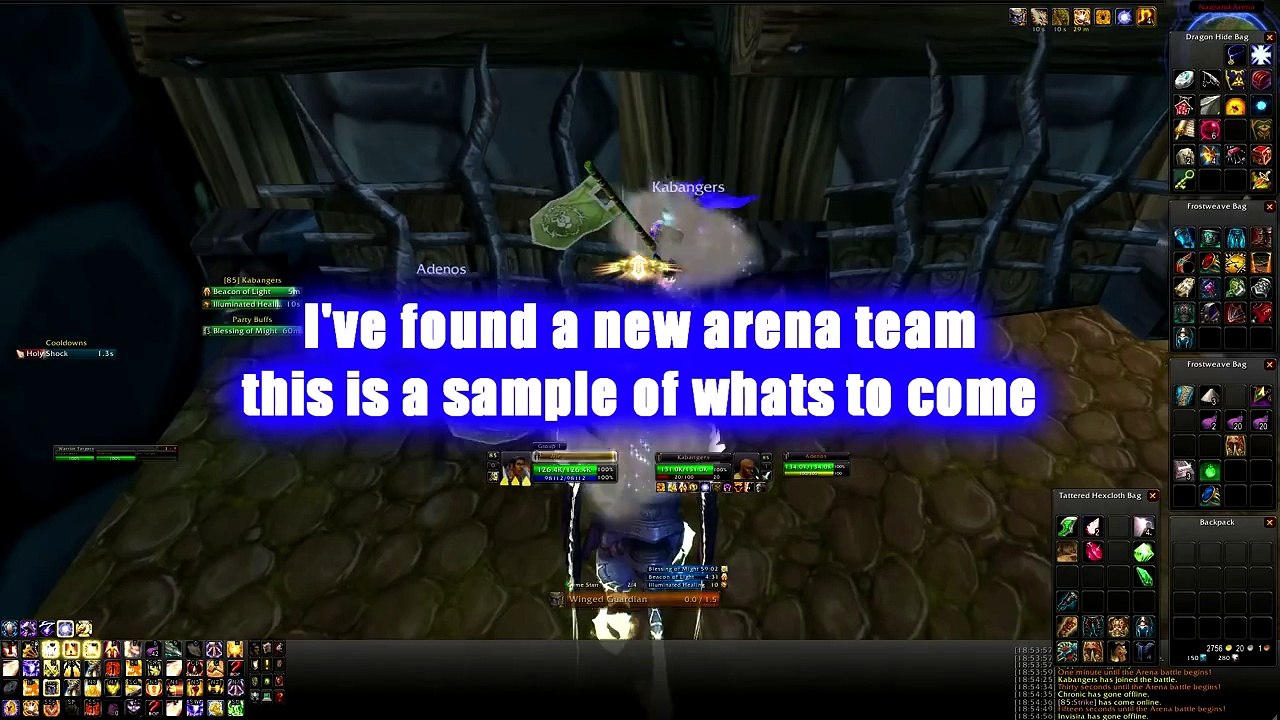My new arena team teaser
