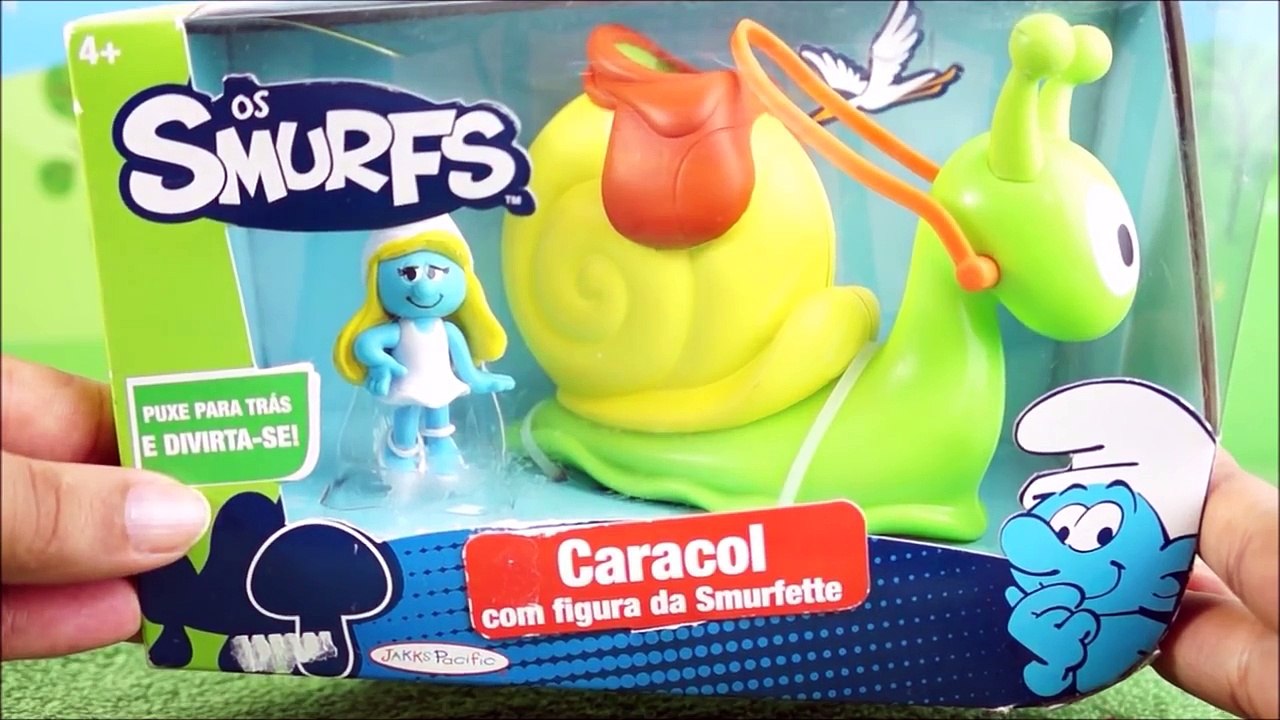 PIG GEORGE DA FAMÍLIA PEPPA PIG ANDANDO NO CARACOL DA SMURFETTE! COMPLETO EM PORTUGUES