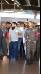 Afridi reached karachi airport