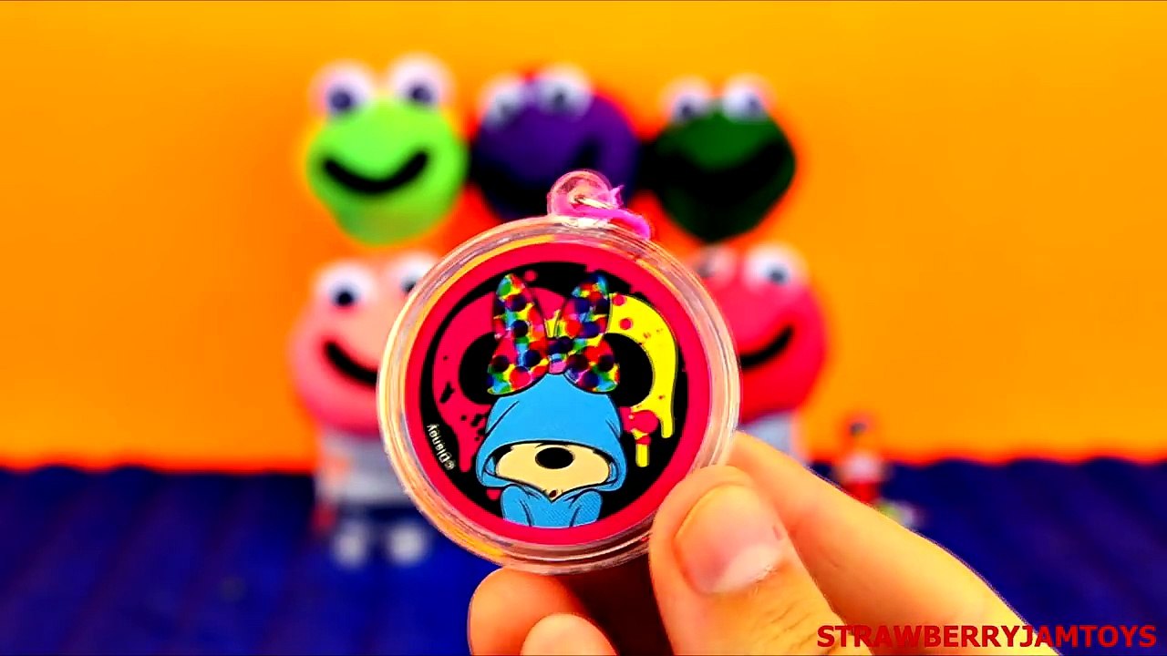 Play Doh Smiley Face Spongebob The Simpsons Cars 2 Lightning McQueen Surprise Eggs Easter Eggs