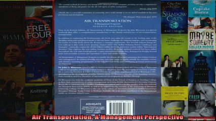 Air Transportation A Management Perspective