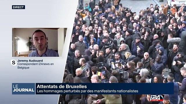 Des manifestants gâchent les hommages à Bruxelles