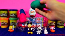 Play Doh Mickey Mouse Kinder Surprise Angry Birds Spongebob Thomas and Friends Surprise Eggs