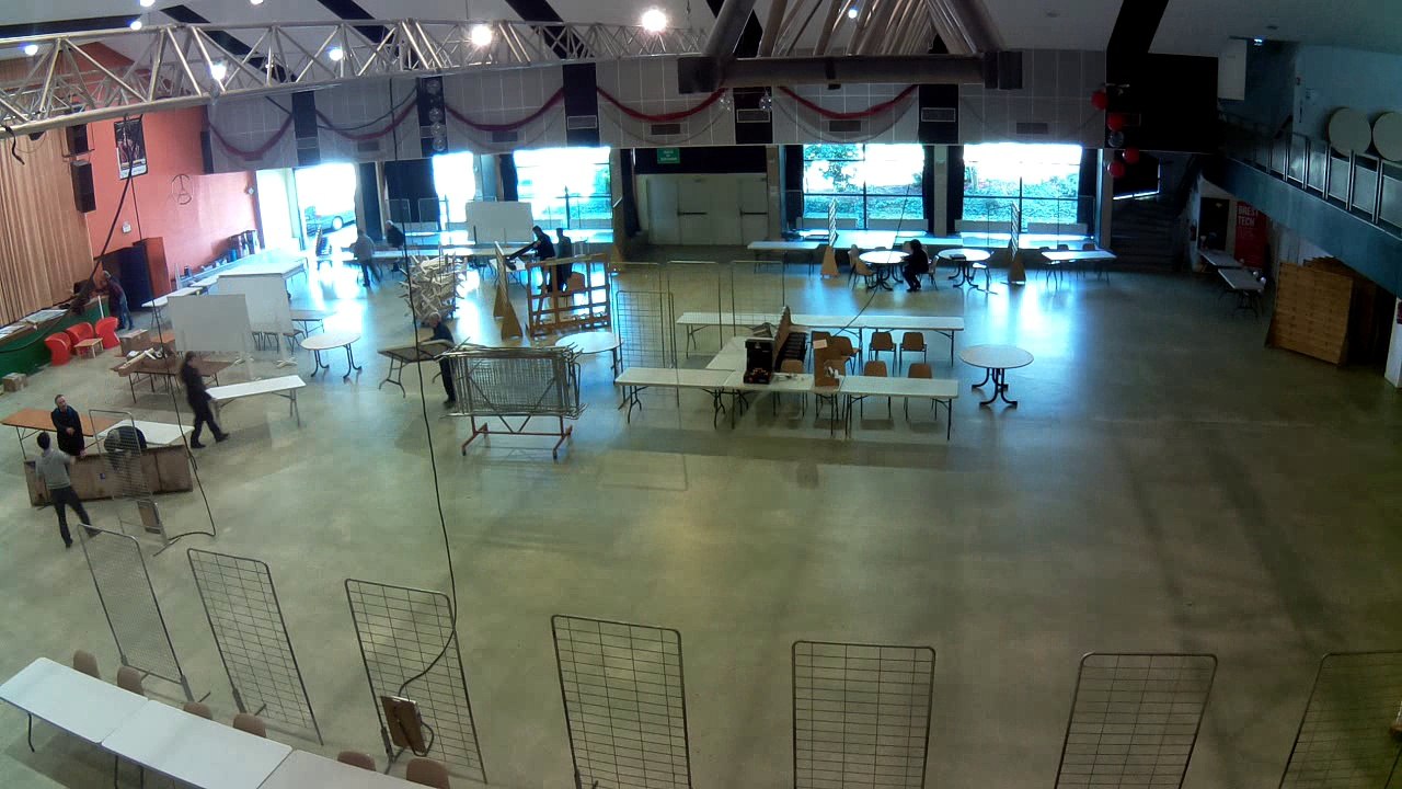 Libre en fete en Trégor - 2016 - Timelapse du montage des stands