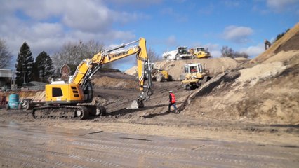 Lens : le chantier des ponts-rails