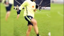 La démonstration technique de Zlatan Ibrahimovic à l'entraînement avec le Suède