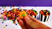 Play Doh Shopkins Cars 2 LPS Spongebob Rainbow Dippin Dots Surprise Eggs by StrawberryJamToys