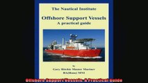 FULL PDF  Offshore Support Vessels A Practical Guide
