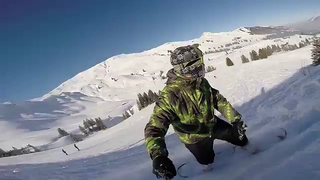 Сноубординг в Швеицарии. Катание на сноуборде в Швеицарских Альпах 45