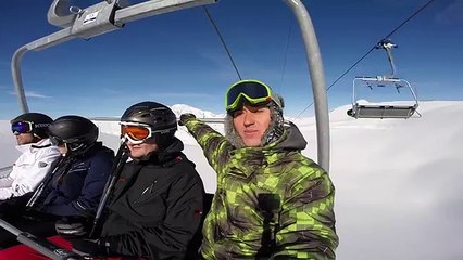 Сноубординг в Швеицарии. Катание на сноуборде в Швеицарских Альпах 41