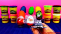 Play Doh Surprise Eggs Kinder Surprise Cars 2 Hello Kitty Thomas and Friends Star Wars