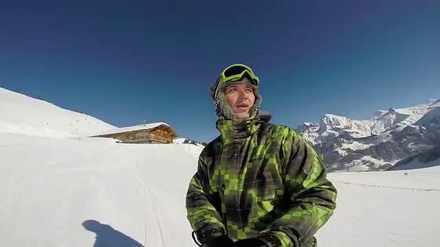 Сноубординг в Швеицарии. Катание на сноуборде в Швеицарских Альпах 36