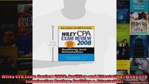 Wiley CPA Exam Review 2008 Auditing and Attestation Wiley CPA Examination Review