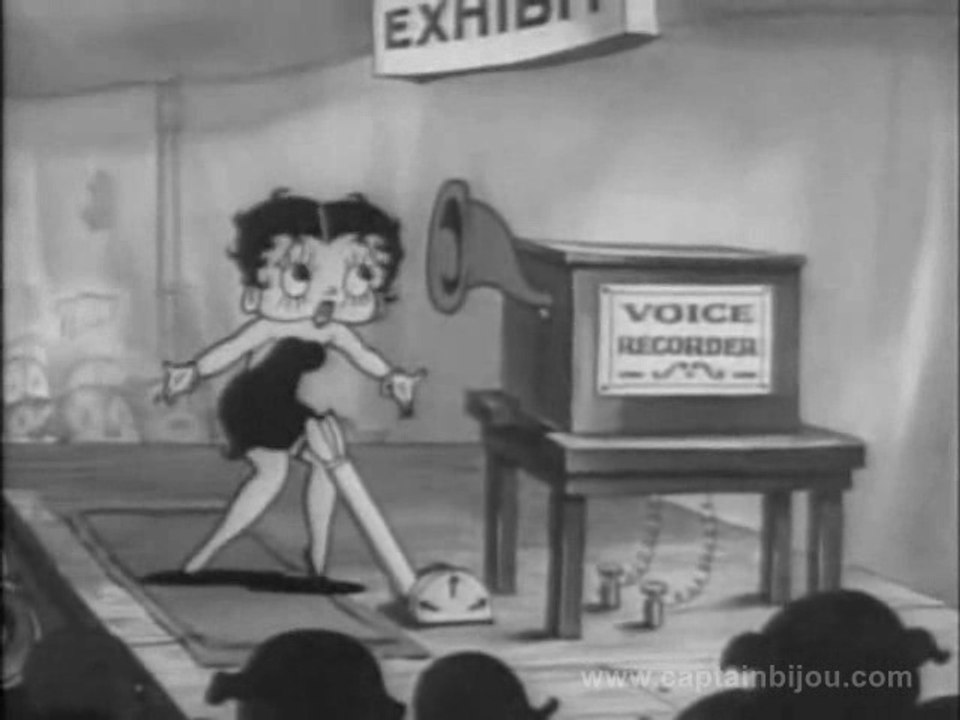 1933 BETTY BOOP'S CRAZY INVENTIONS - BETTY BOOP -  FLEISCHER STUDIOS' CARTOON